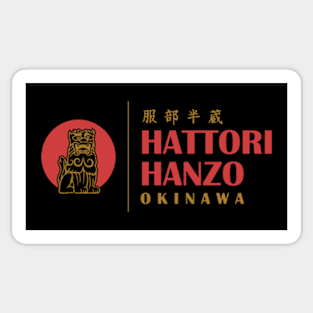 Hattori Hanzo Okinawa Sticker